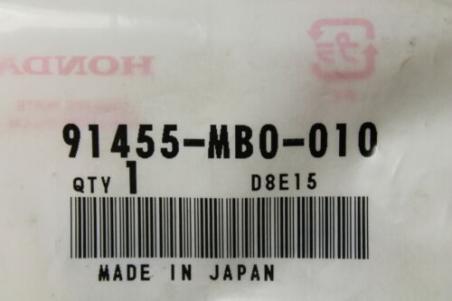 1982-2015 VF750 CB650 VTX1800 VT500 HONDA (HB15) NOS OEM 91455-MB0-010 CAP