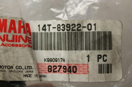 1983-2001 CA50 CE50 RAZZ JOG YAMAHA (YB11) NOS OEM 14T-83922-01-00 LEVER R