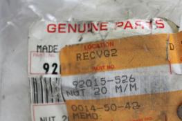 1976-2015 JS400 JH750 JT900 JB650  KAWASAKI (KB27) NOS OEM 92015-526 NUT 20 M/M