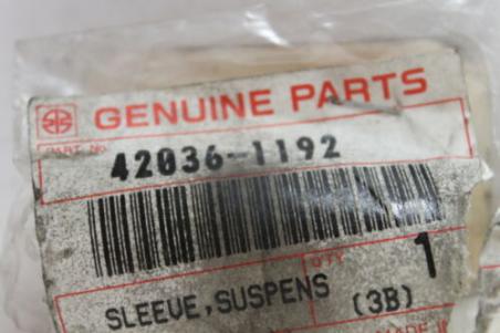 1986-1988 KX80 KAWASAKI (KB29) NOS OEM 42036-1192 SLEEVE SUSPENSION ARM