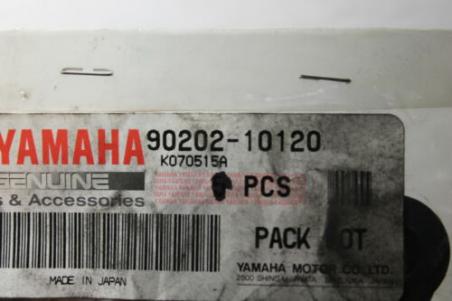 1981-2011 SECA ZUMA VINO YAMAHA (YB45) NOS OEM 90202-10120-00 WASHER PLATE