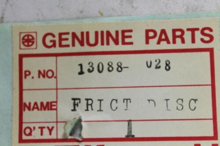 1972-1975 H2 MACH KAWASAKI (KB38) NOS OEM 13088-028 PLATE CLUTCH FRICTION