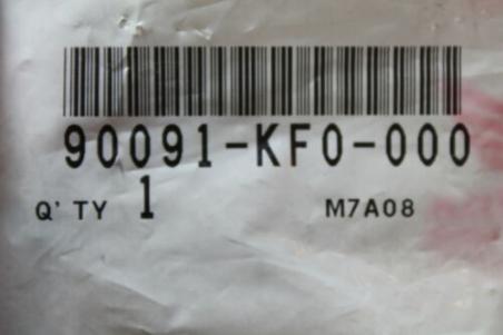 1983-2003 XL600 CB750 XR650 HONDA (HB64) NOS OEM 90091-KF0-000 BOLT