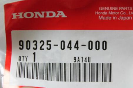 1976-1990 XR200 GL1100 NX125 HONDA (HB86) NOS OEM 90325-044-000 NUT