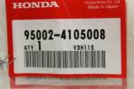 2002 HONDA (HB88) NOS OEM 95002-4105008 CLAMP CLIP TUBE