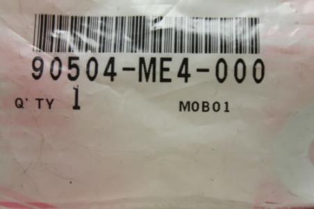 1983-2015 VT750 CMX250 HONDA (HB94) NOS OEM 90504-ME4-000 WASHER (8.5X26)