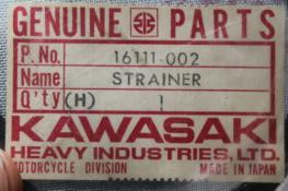1973-1975 HONDA (KB42) NOS OEM 16111-002 STRAINER OIL