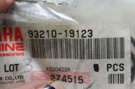 1983-2016 YZ450 YZ125 VK540 XT225 YAMAHA (YB10) NOS OEM 93210-19123-00 O-RING