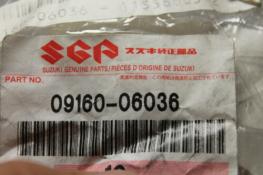 1983-2011 GSX1300 AN650 VL1500 SUZUKI (SB51) NOS OEM  09160-06036 WASHER