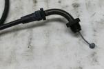 1981 SUZUKI GS550 GS550L (#106) throttle CABLE LINE