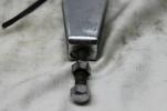 1981 SUZUKI GS550 GS550L (#106) AXLE CHAIN TENSIONER ADJUSTER BRACKETS 