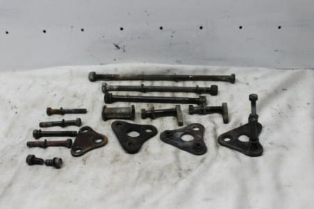 1981 SUZUKI GS550 GS550L (#106) MOTOR MOUNT BOLTS BRACKET