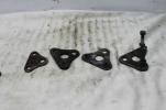 1981 SUZUKI GS550 GS550L (#106) MOTOR MOUNT BOLTS BRACKET