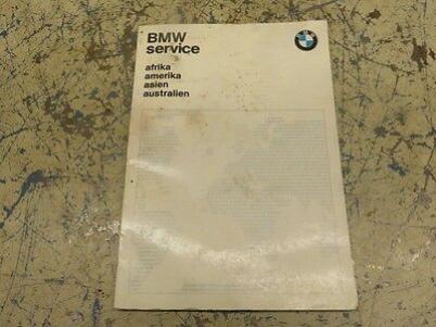 BMW SERVICE MANUAL