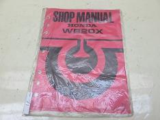 1983 HONDA WB20X FACTORY SHOP SERVICE MANUAL *STILL IN ORIGINAL WRAPPER* HSM-71
