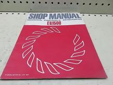 1972 HONDA EG1500 PORTABLE GENERATOR SHOP SERVICE MANUAL  (HSM-198)