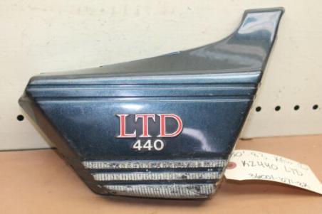 1983 KAWASAKI 440 LTD KZ440 LEFT SIDE COVER (KTP33)