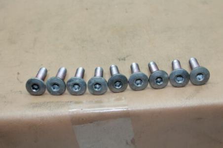 2006 KAWASAKI NINJA 250 EX250 (#223) FRONT AND REAR ROTOR BOLTS