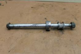 1980 KAWASAKI KZ650 (#227) REAR AXLE BACK WHEEL RIM PIVOT BOLT AXEL
