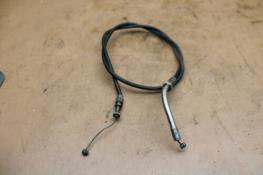1980 KAWASAKI KZ650 (#227) THROTTLE CABLE LINE
