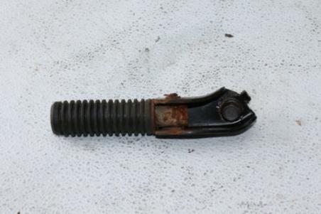 1981 HONDA CM200T CM200 TWINSTAR (#235) LEFT REAR FOOT REST PEG STEP