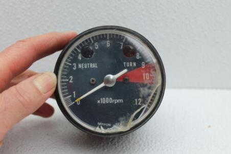 1976 HONDA CB360 TACHOMETER GAUGE METER FOR PARTS (HTGU84)