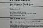 1975 YAMAHA RD400 TWIN OWNERS WORKSHOP MANUAL BOOK (TMAN77)