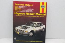 1986-1998 HAYNES GENERAL MOTORS GRAND AM SKYLARK REPAIR MANUAL BOOK (TMAN65)