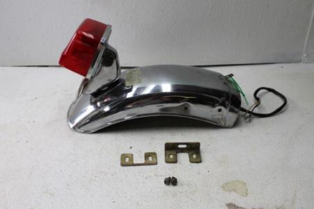 1980 SUZUKI GS1000 GL (#316) REAR BACK WHEEL FENDER MUD GUARD WITH TAILIGHT