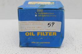 1985-87 SUZUKI GSXR750, GV1200, VS700 MADURA INTRUDER BLACK OIL FILTER (OF05)