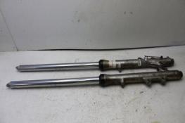 1980 SUZUKI GS1000 GL (#316) FRONT FORKS SHOCK SUSPENSION SET PAIR