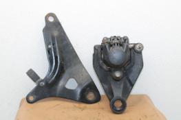 1979 YAMAHA XS750S XS750 SPECIAL (#296) REAR BRAKE CALIPER WITH PLATE BRACKET