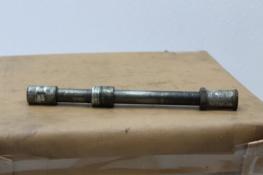 1980 HONDA CB650 C CUSTOM (#326) FRONT AXLE FRONT WHEEL RIM PIVOT BOLT AXEL