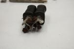 1982 SUZUKI GS650GL GS650 (#356) LEFT RIGHT REAR FOOT REST PEG STEP W/ MOUNTS