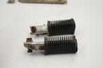 1982 SUZUKI GS650GL GS650 (#356) LEFT RIGHT REAR FOOT REST PEG STEP W/ MOUNTS