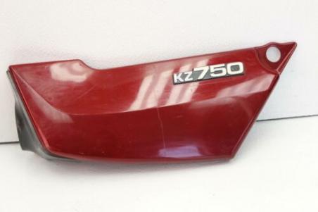 1976 KAWASAKI KZ750B KZ750 (#357) LEFT SIDE COVER PANEL 