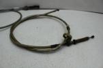 1972 HONDA CL175 (#360) CLUTCH CABLE LINE AND FRONT BRAKE CABLE LINE
