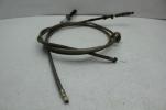 1972 HONDA CL175 (#360) CLUTCH CABLE LINE AND FRONT BRAKE CABLE LINE