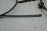 1972 HONDA CL175 (#360) CLUTCH CABLE LINE AND FRONT BRAKE CABLE LINE