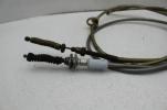 1972 HONDA CL175 (#360) CLUTCH CABLE LINE AND FRONT BRAKE CABLE LINE