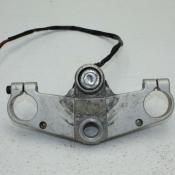 1987 YAMAHA FZR1000 IGNITION SWITCH LOCK *NO KEY* STEERING TRIPLE TREE TOP (YBF)