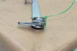 2003 SUZUKI GZ250 (#329) REAR BRAKE FOOT PEDAL WITH BRAKE SWITCH 