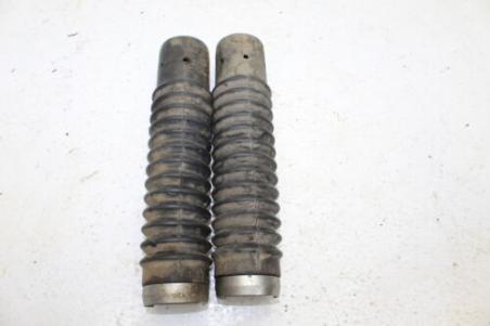 1974 HONDA CB125 FRONT FORK BOOT RUBBER COVER WITH SPRING (HBE)