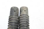 1974 HONDA CB125 FRONT FORK BOOT RUBBER COVER WITH SPRING (HBE)