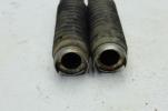 1974 HONDA CB125 FRONT FORK BOOT RUBBER COVER WITH SPRING (HBE)