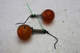 1969 HONDA CL350 FRONT LEFT RIGHT TURN SIGNALS LIGHT INDICATORS (HBI)