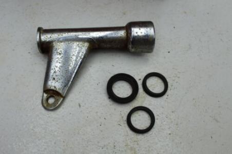 1979 HONDA CM400T LEFT FRONT FORK EARS HEADLIGHT MOUNT COVER (HBH)