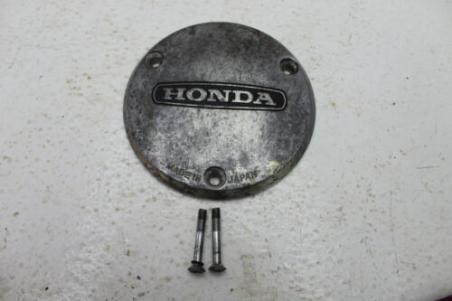 1972 HONDA CB175 LEFT ENGINE COVER ALTERNATOR STATOR COVER (HSM58)