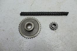 1972 HONDA CB350 STARTER MOTOR GEAR CHAIN (HSCB17)