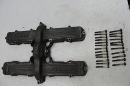 1977 KAWASAKI KZ650C KZ650 ENGINE MOTOR CYLINER HEAD VALVE COVER (LEC45)